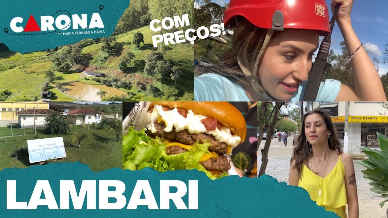 O que FAZER em LAMBARI-MG (ROTEIRO DE 2 DIAS) | DE CARONA com Maria Fernanda Paiva🔺