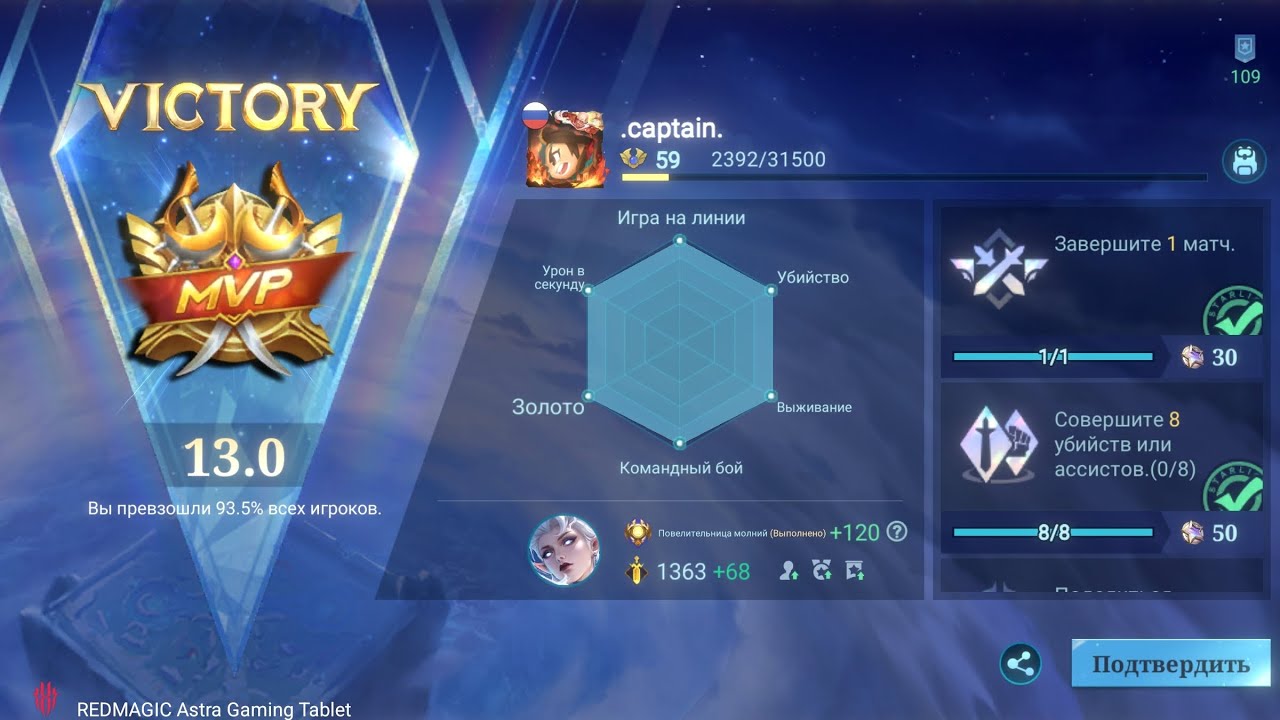 Mlbb/СОЛО РЕЙТИНГ/ЭЙДОРА/17 Kill