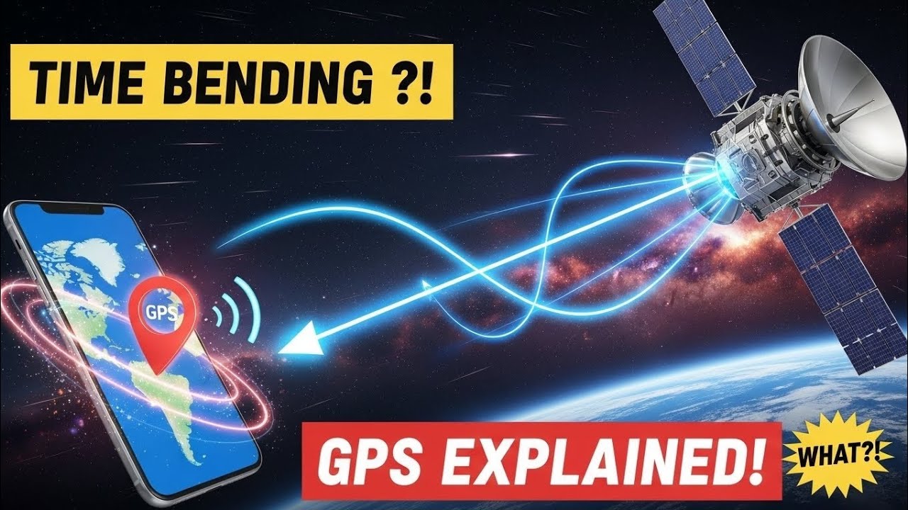 How GPS Works - Relativity Physics Explained Simply