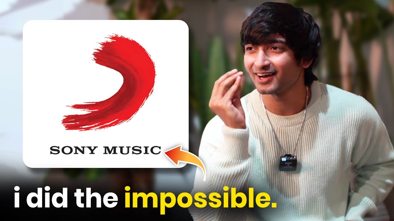 How I made @SonyMusicIndia sign me as their Artist!