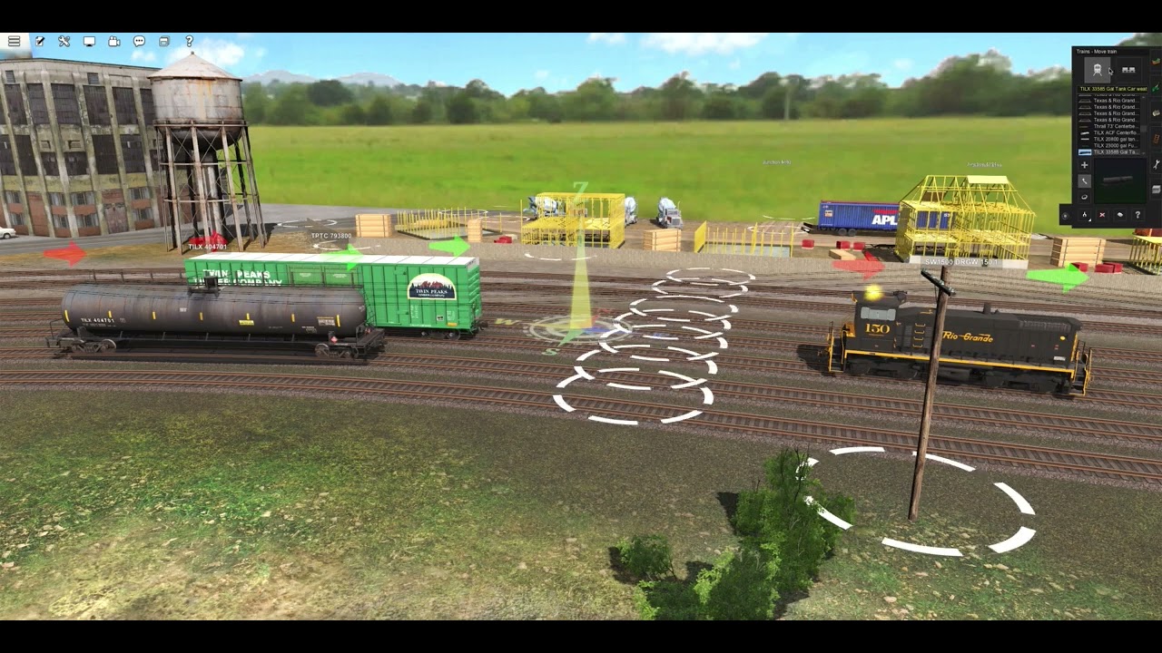 Trainz and JMRI Demo 1-Dealing with derailments and saving sessions.