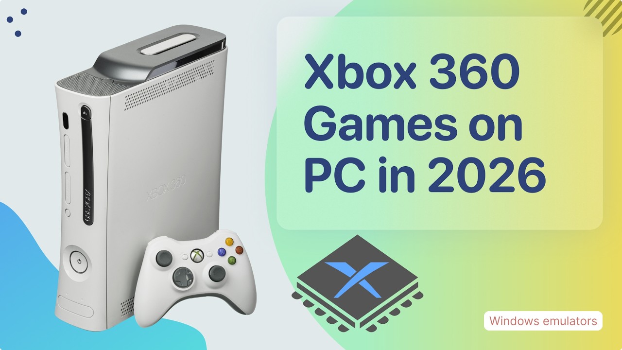 Как играть в игры Xbox 360 на ПК — настройка Xenia 2026