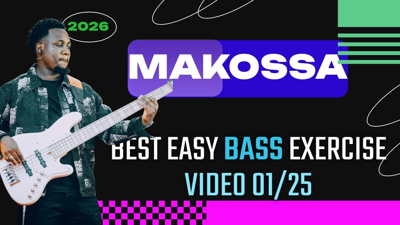 Makossa Bass Made Easy – 4 Essential Exercises | Video 01/25