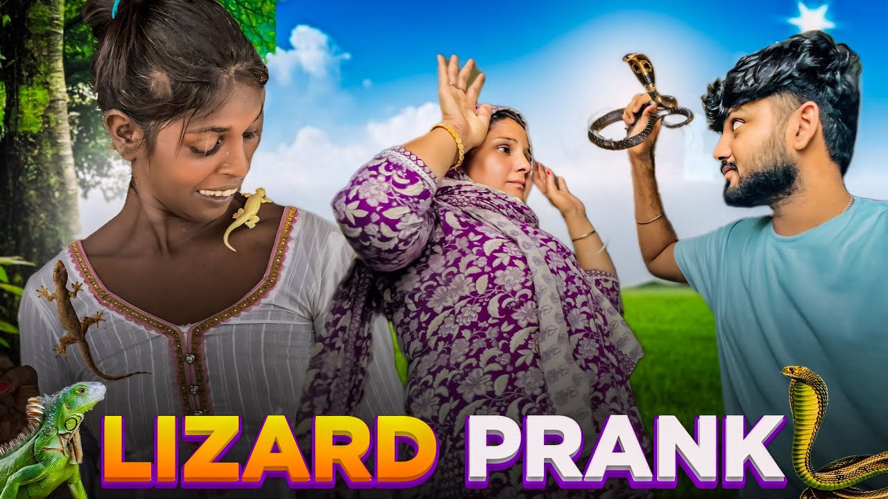 lizard prank on raju 🦎😂 || Snake prank on family 🐍🤣 || Parnaj Randhawa