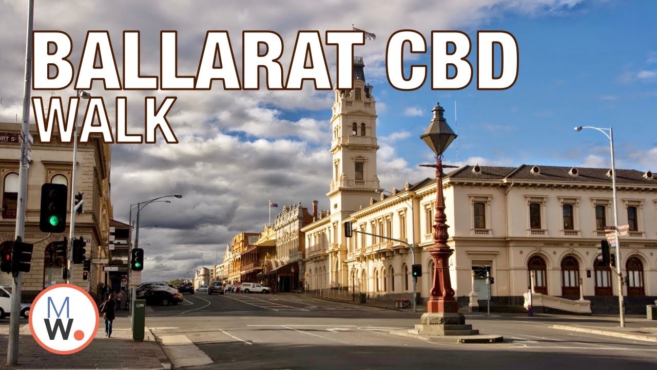 Ballarat CBD Walk【4k】