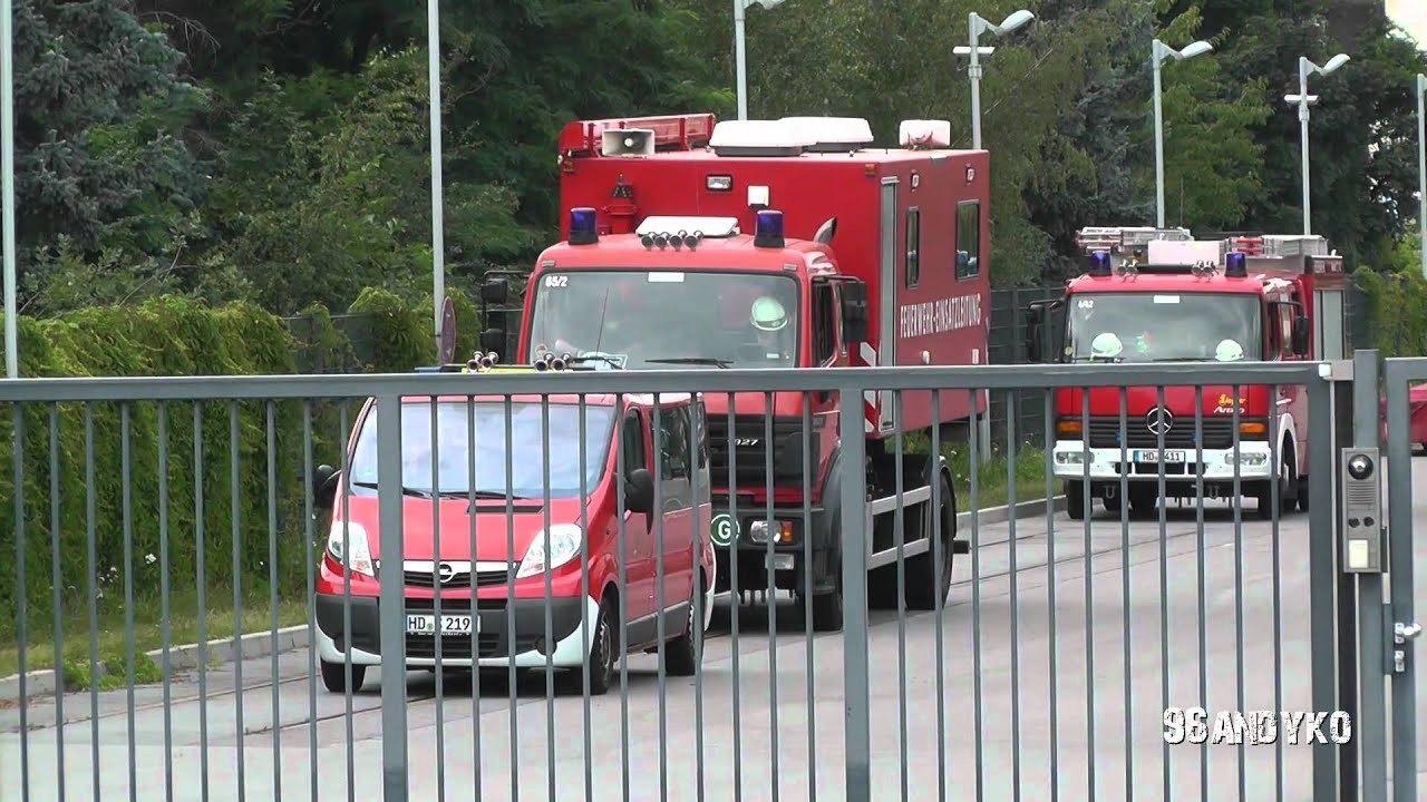 Löschzug + MZF + WLF 65/2 mit AB-EL & MTW 7/19 (FuE)+ MTW 1/19-4 + Neuer GW-A/T BF Heidelberg