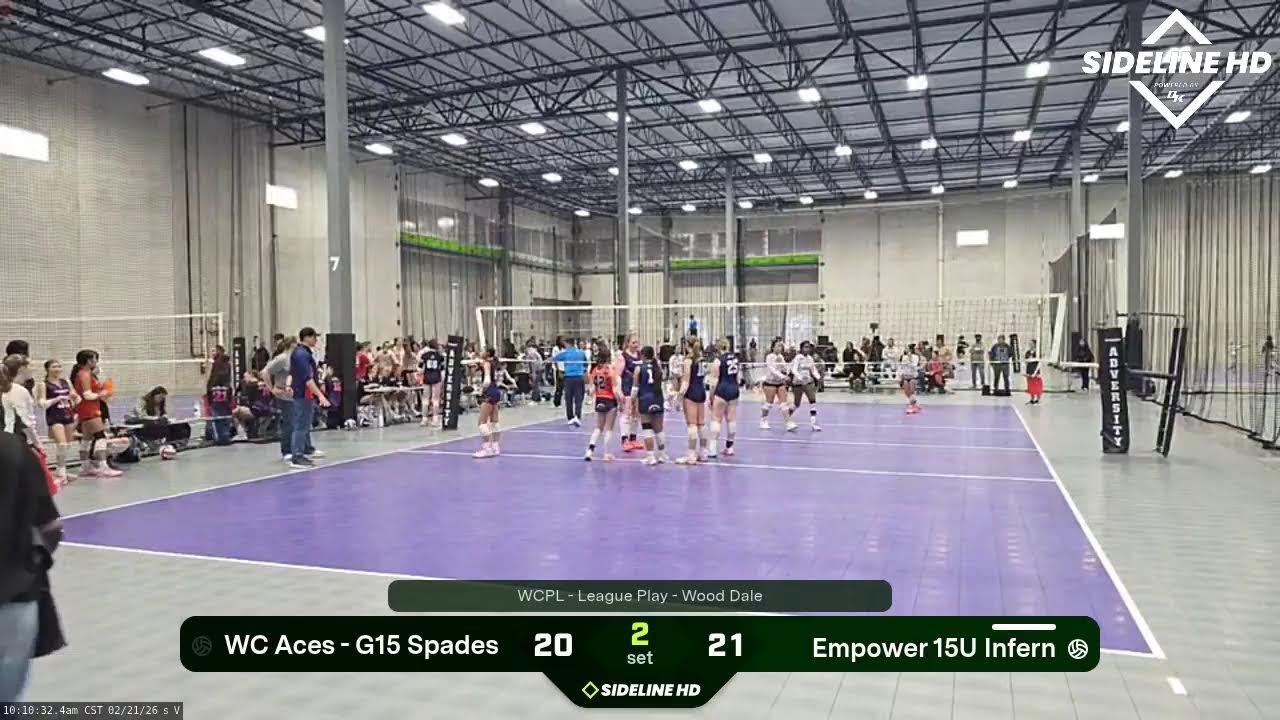 Empower 15U Infern vs. WC Aces - G15 Spades (2026.02.21)