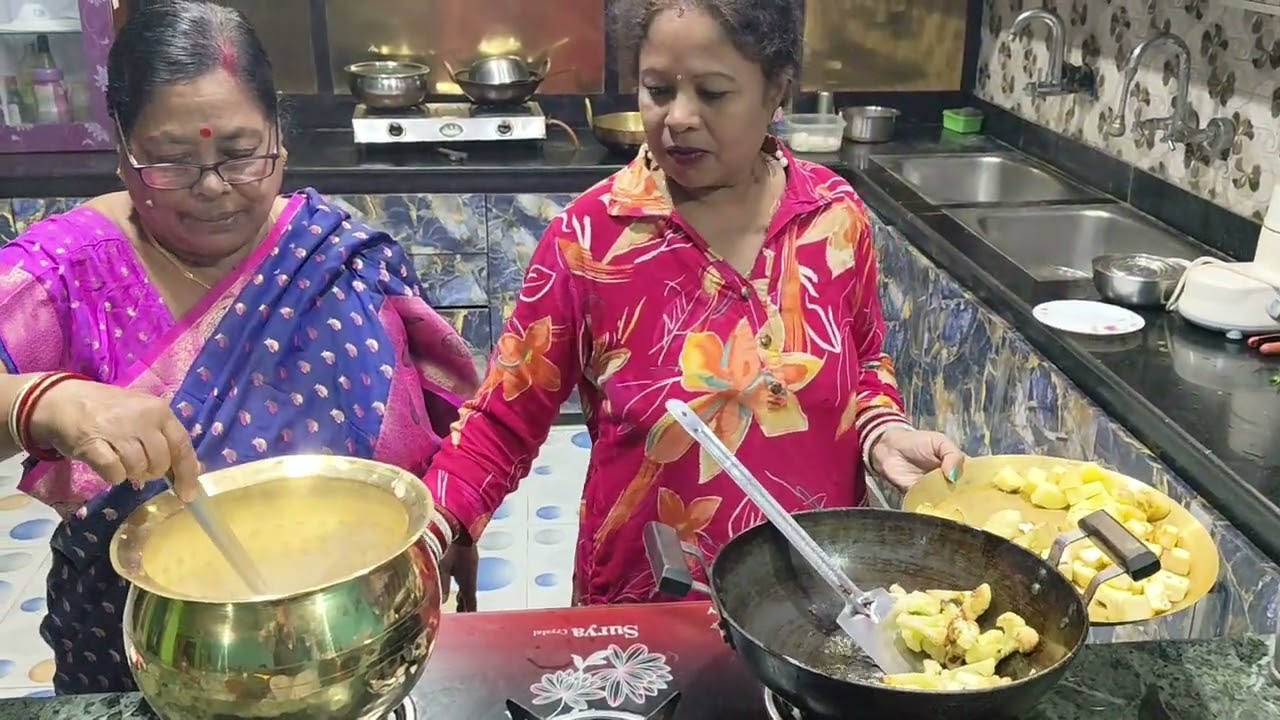 Chanar pias ar fullabir rost@mahuamaity#Mou kitchen#