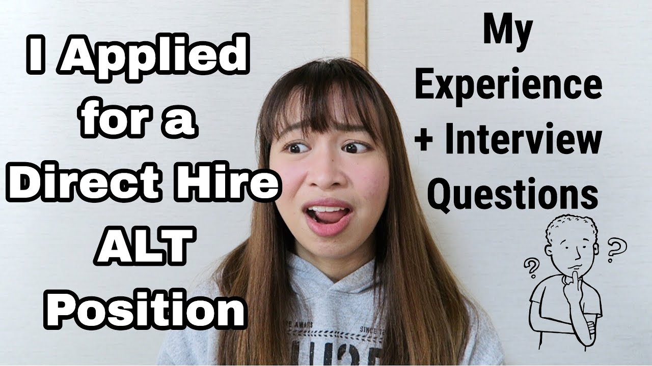 I APPLIED FOR A DIRECT HIRE ALT POSITION! | My Experience + Interview