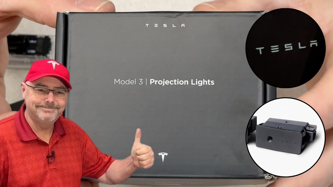 Оригинальные прожекторные фары Tesla для Model 3/Y: обновление за 2 минуты