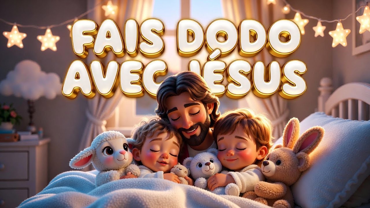 DORS EN PAIX AVEC JÉSUS 🌙 Berceuse Chrétienne pour un Sommeil Profond (10 Min) ✨