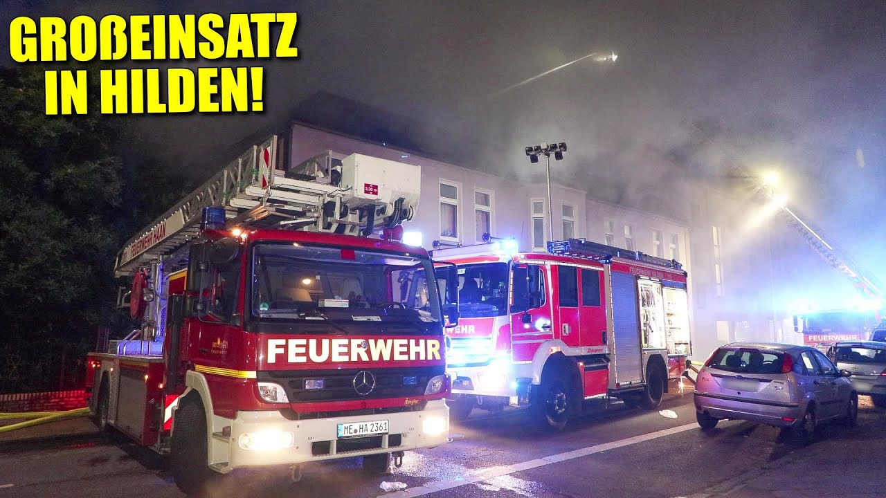 [GROßDOKU: WOHNHAUS IN VOLLBRAND!] - 1 Toter & 8 Verletzte - Massive Rauchentwicklung | Großeinsatz