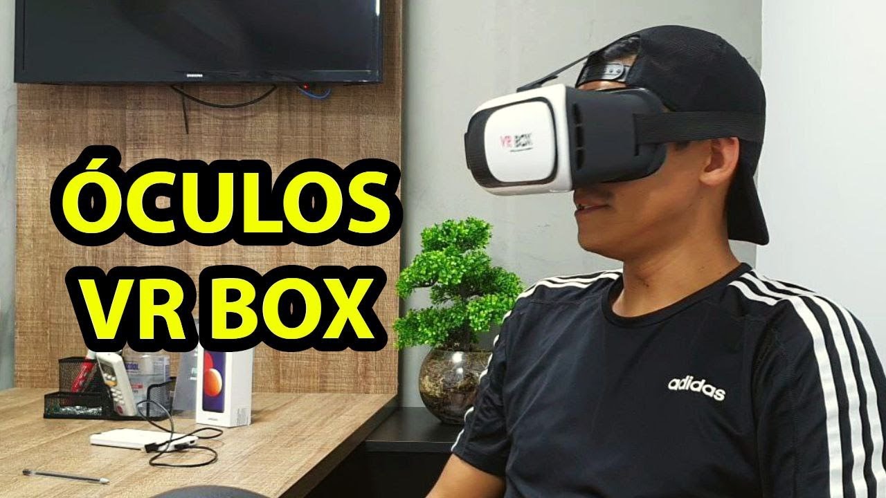 Óculos VR box / Realidade Virtual - Como usar.