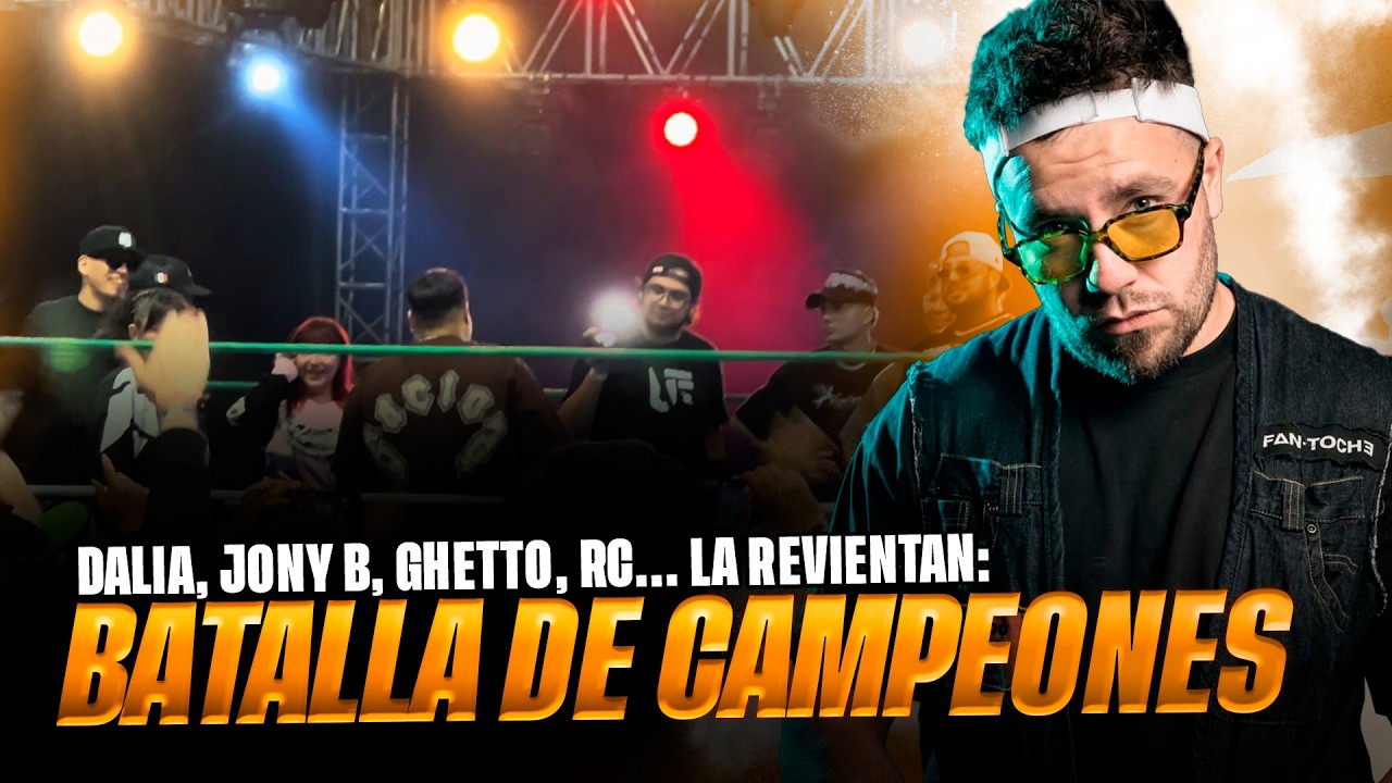 JONY Y GHETTO SON IMPARABLES VS DALIA Y RC EN BATALLA DE CAMPEONES 2026 Reacción