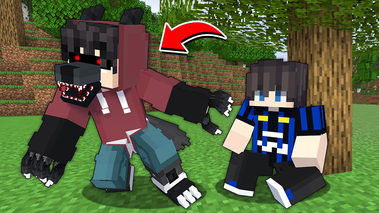 I Became A Protective WEREWOLF in Minecraft!