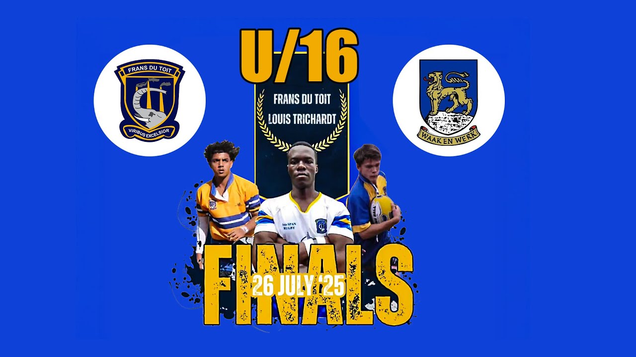 RUGBY: FRANS DU TOIT vs LOUIS TRICHARDT U/16(Part 2)