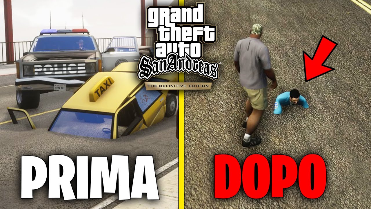 E' ANCORA UNA TRUFFA? GTA SAN ANDREAS DEFINITIVE EDITION Aggiornamento
