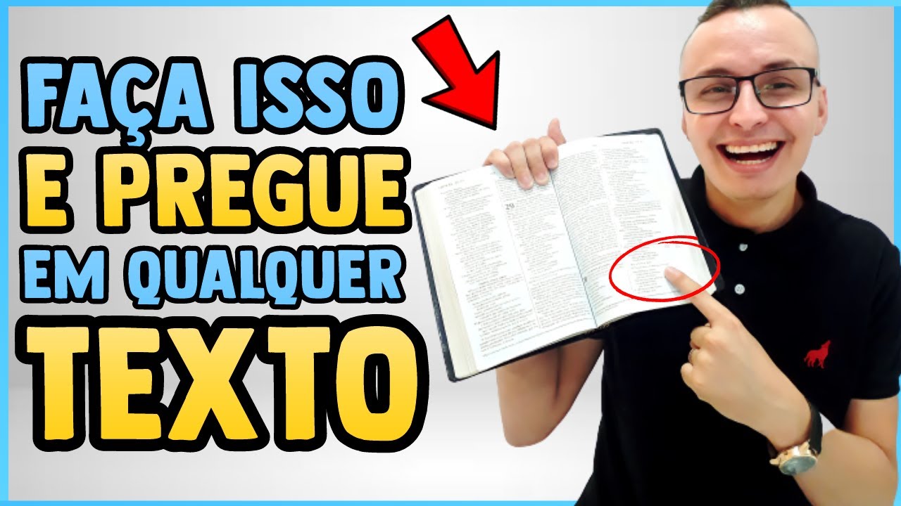 COMO ENTENDER A BÍBLIA PARA PREGAR [5 DICAS PODEROSAS] | Thalles Villas