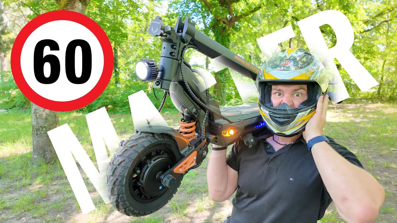 60 km/h?? 2000W?? | Kukirin G2 Master e-roller | TESZT