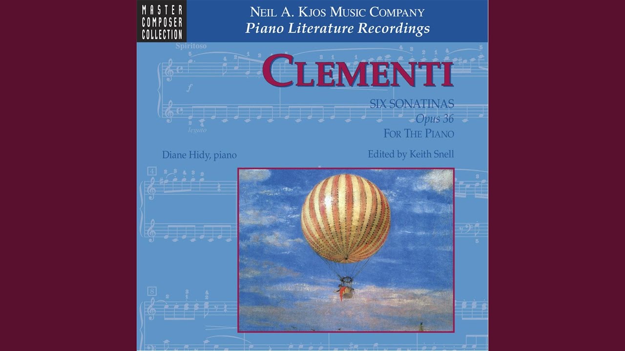 Sonatina in D Major, Op. 36, No. 6: I. Allegro Con Spirito
