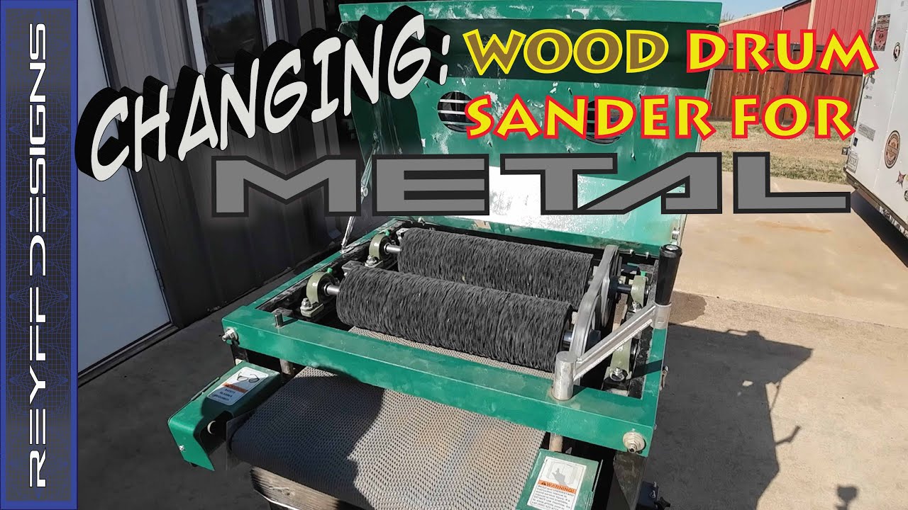 Changing a Wood Sander into a Metal Sander #124