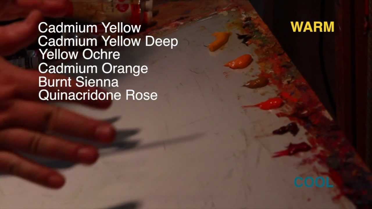 Doug Swinton Colour Mixing with Limited Palette