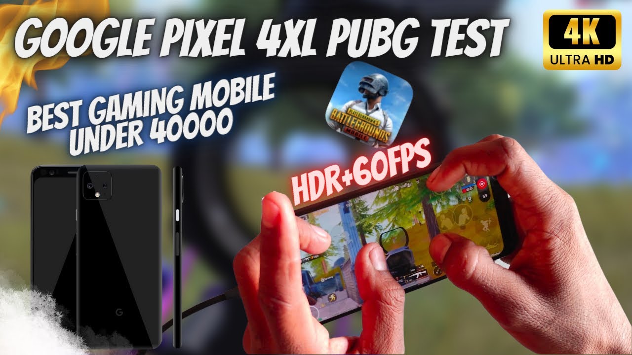 Google Pixel 4XL Pubg Test, Heating and Battery Test | Best Gaming Mobile Under 40000 | Pubg Test