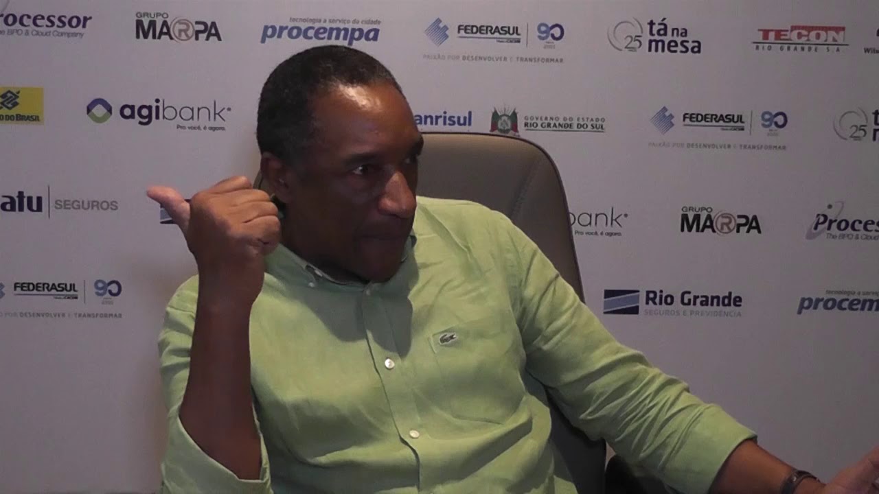 GERALDO RUFINO, EMPRESÁRIO, PALESTRA NO TÁ NA MESA DA FEDERASUL
