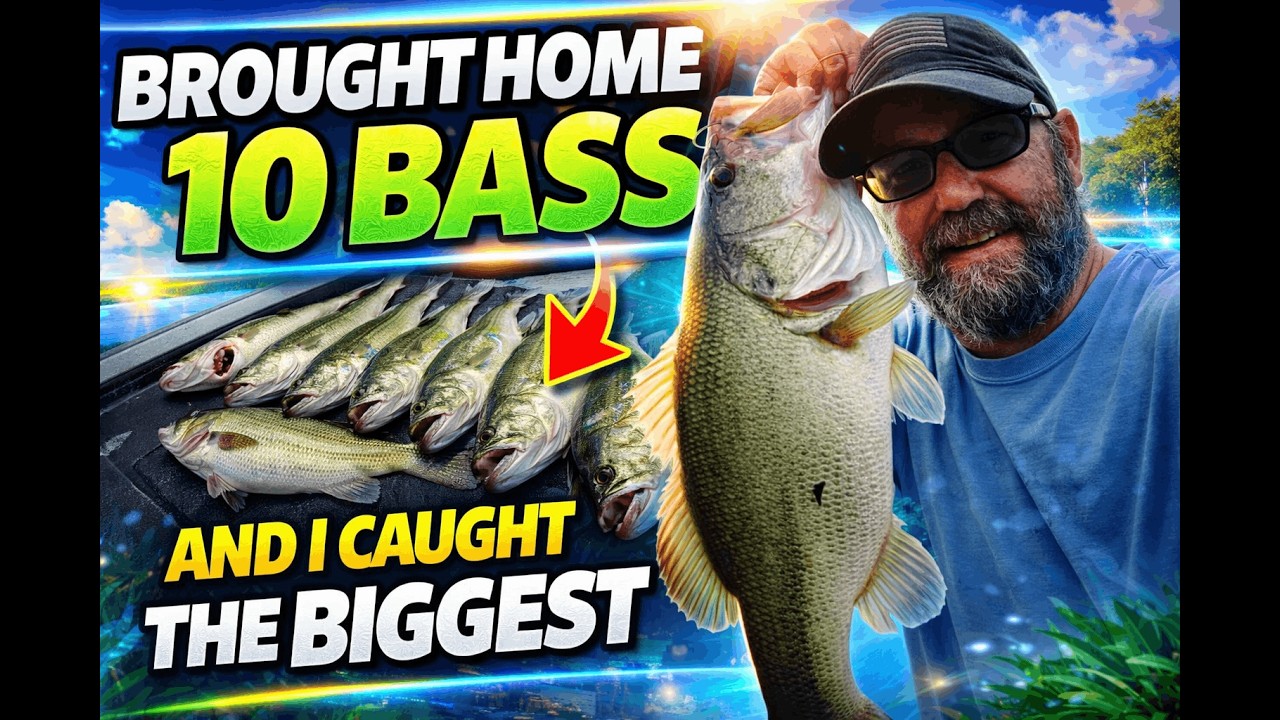 Brought Home 10 Bass And I Caught The Biggest!
