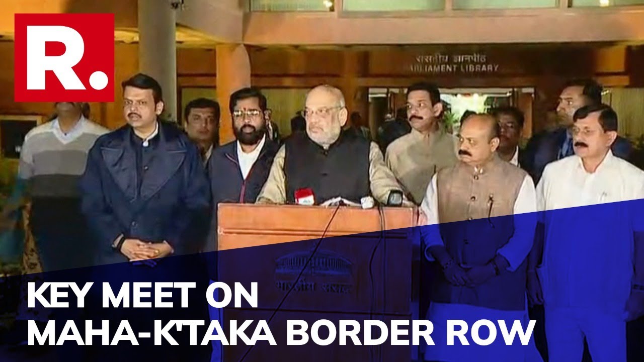 &lsquo;No State Will Stake Claim Until SC Order&rsquo;: Amit Shah On Maharashtra-Karnataka Border Row