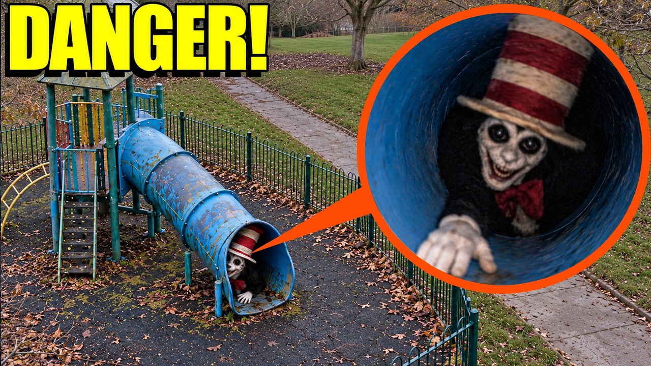 Drone catches CAT IN THE HAT in the PARK! (Proof He&rsquo;s REAL!)