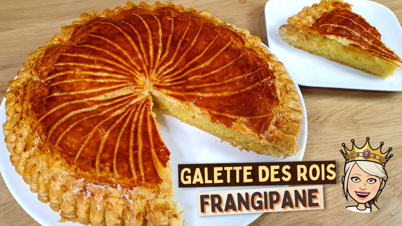 Galette des Rois Frangipane 👑 Avec PÂTE FEUILLETÉE Maison RAPIDE et FACILE