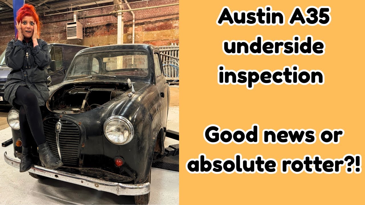 Barnfind 50s Austin A35  - how rotten is it?! FULL REVEAL