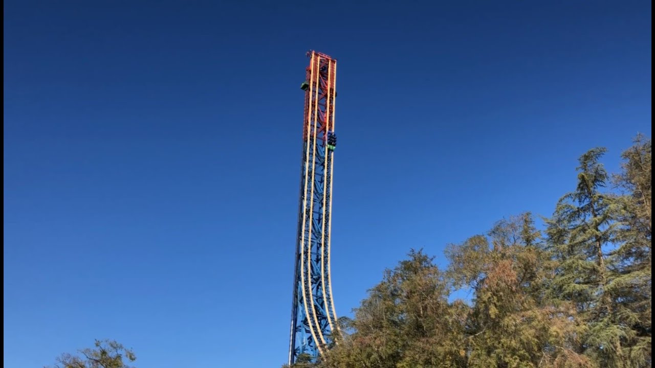 Superman Escape from Krypton, Six Flags Magic Mountain - GO's Coaster Clips