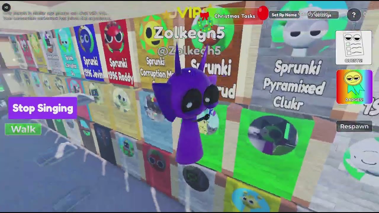 Being Durple for 1 Day In 3D Sprunki RP and Animations!!!
