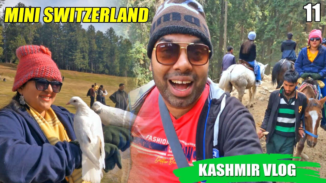 ಕಾಶ್ಮೀರದಲ್ಲಿ ಬೇಲೂರ ಬಾಲೆ! Mini Switzerland of KASHMIR | Kashmir Vlog | Kannada Travel Vlog | MMK Vlog