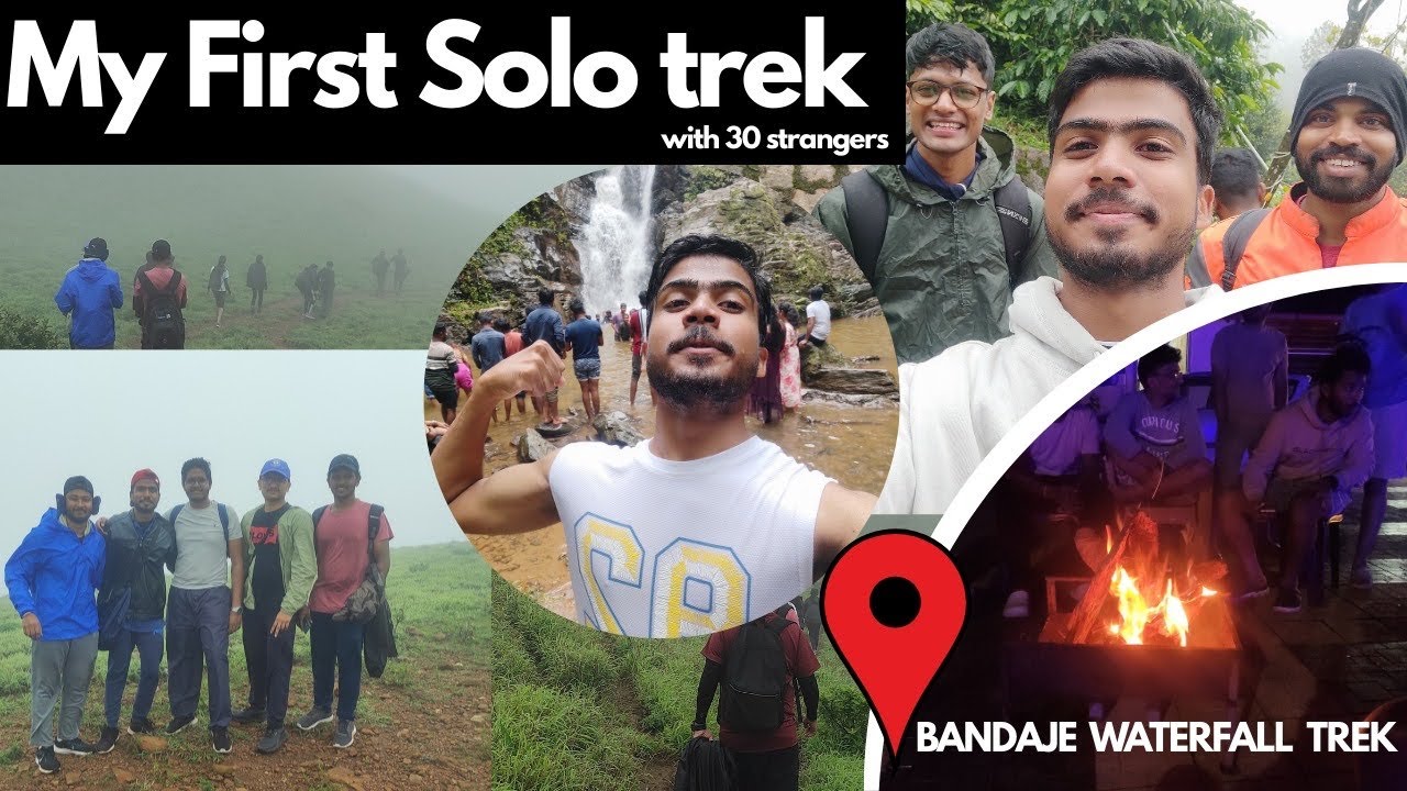 This Trek Changed Me |My first solo trek |Bandaje waterfall trek| Bengaluru trekkers