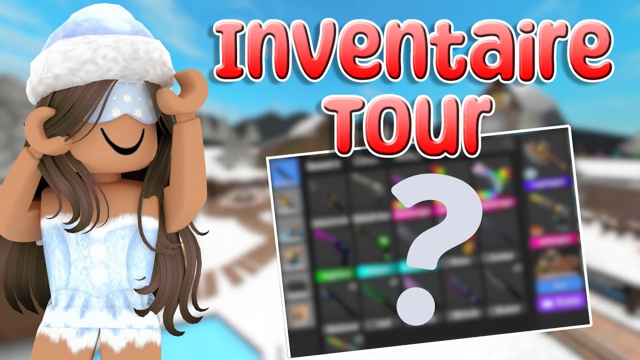 Je vous montre mon INVENTAIRE sur MURDER MYSTERY 2