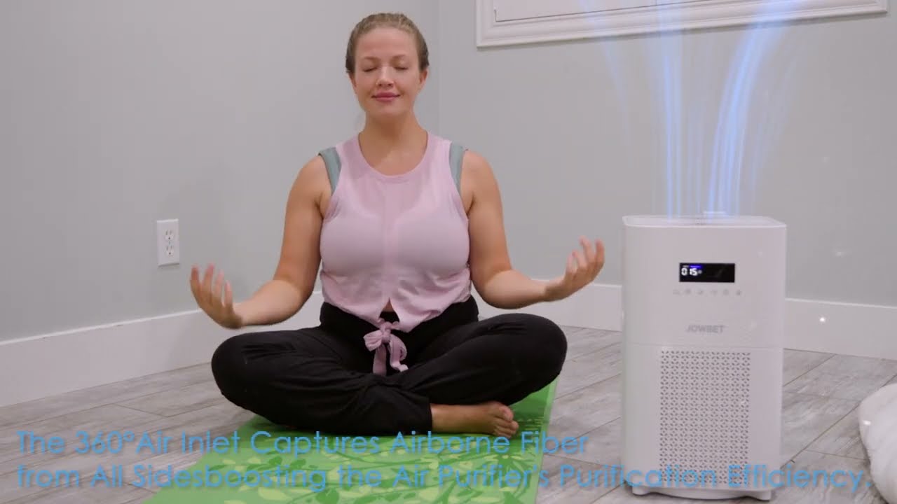 The best Smart Wi-fi Air Purifier for Home Larger Room | Jowset AP402