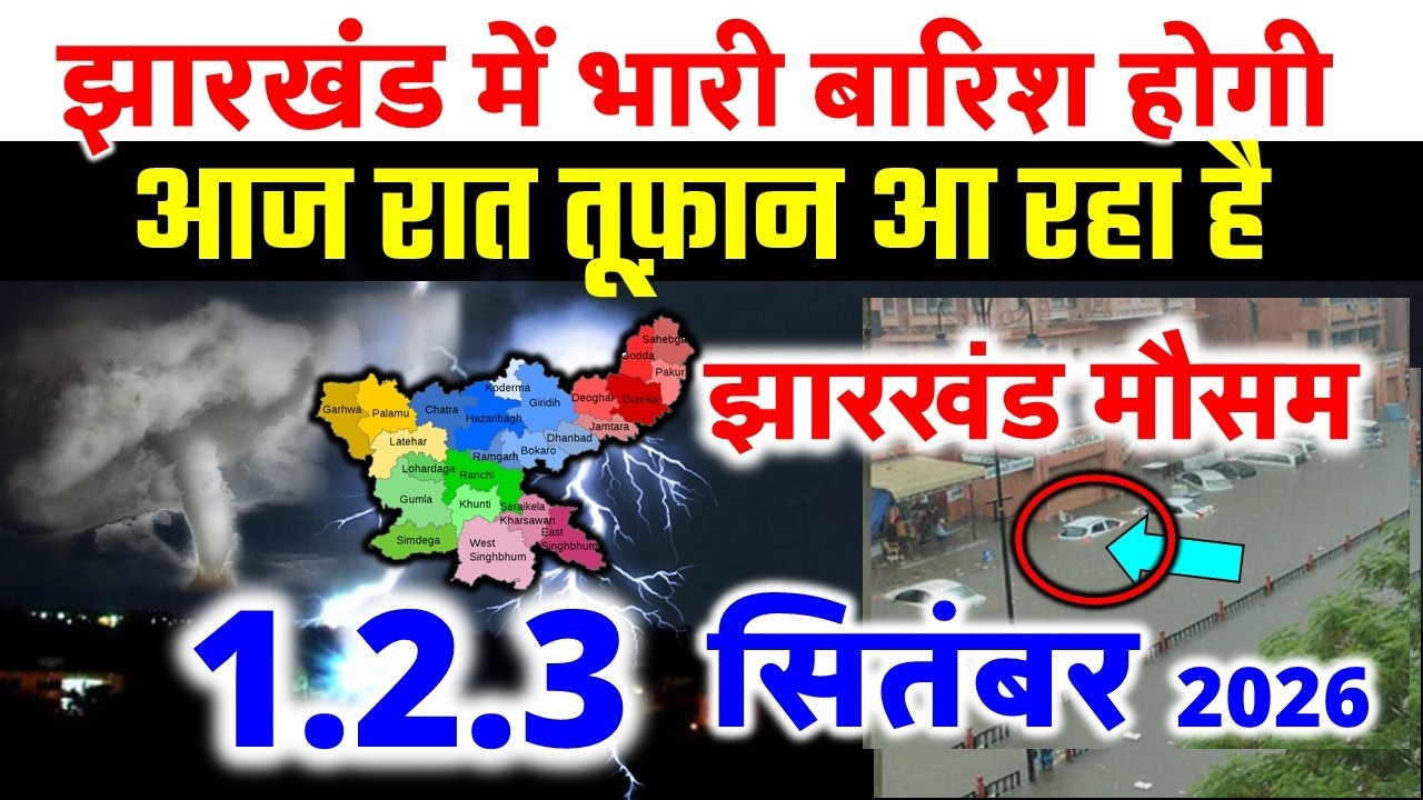 Jharkhand Weather Today July 4, 2026 | Jharkhand Weather Update IMD Alert AI Forecast July 4, 2026