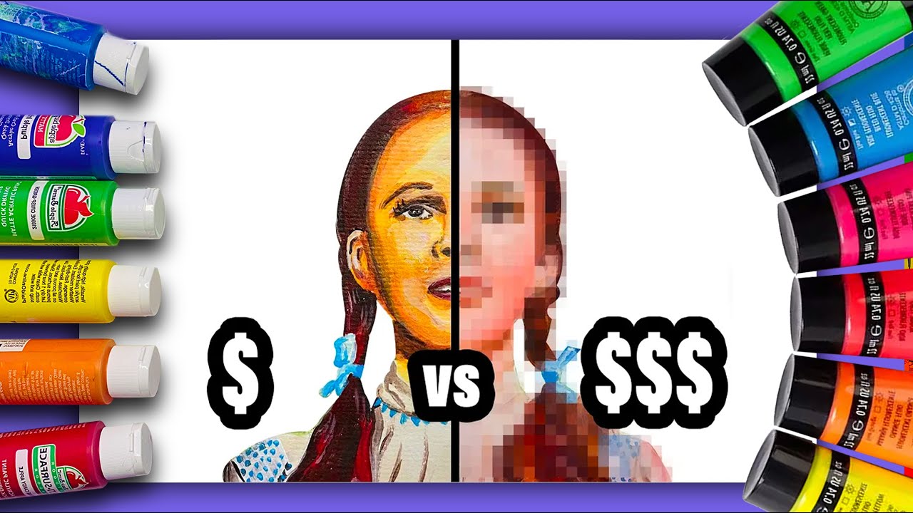 Apple Barrel vs Liquitex (Cheap vs Expensive)