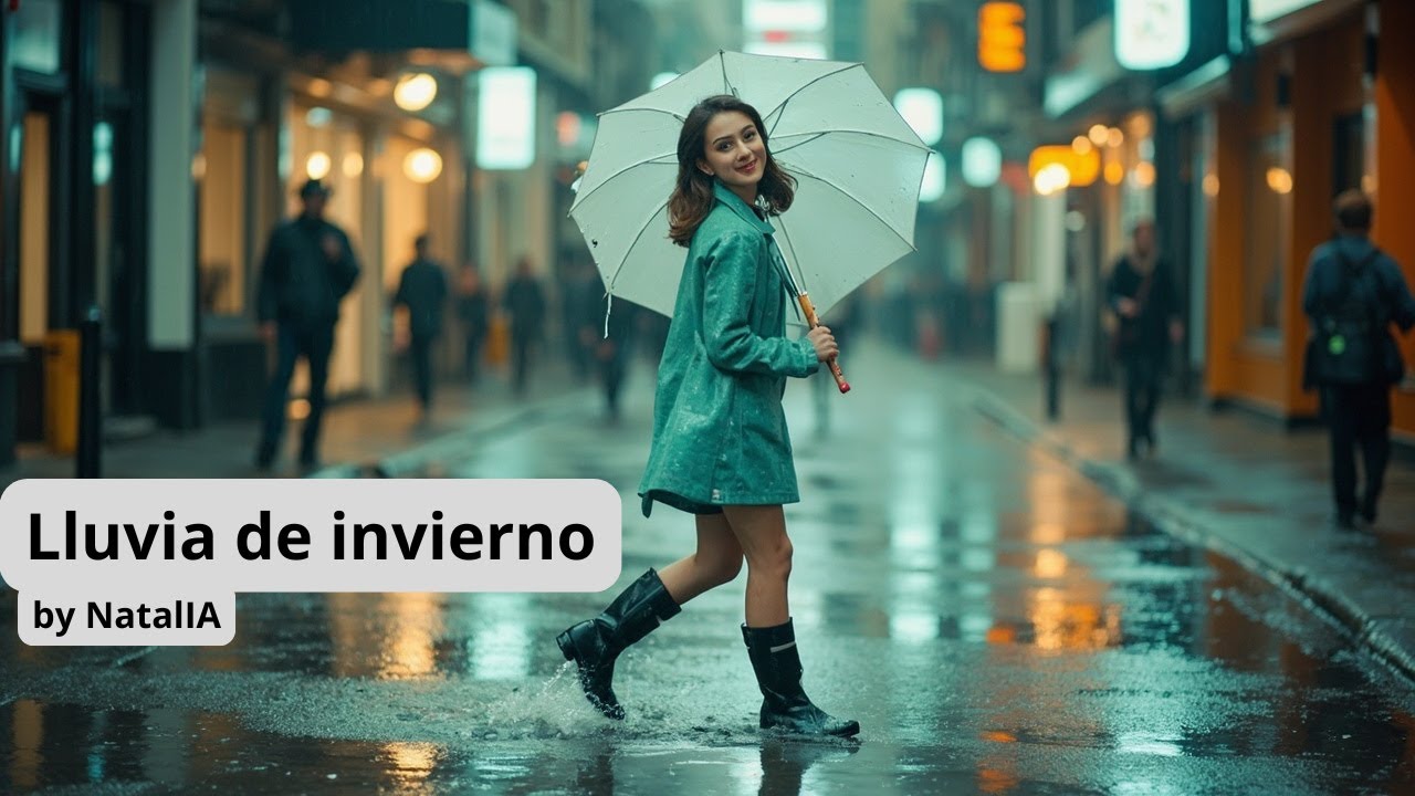 Lluvia de invierno. Canción original by NatalIA. #musica #músicaoriginal