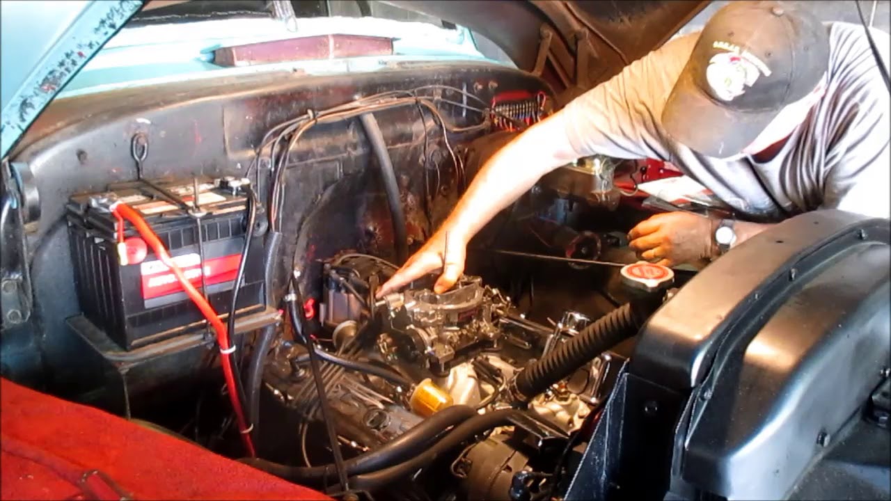 1949 GMC, Installation of an Edelbrock 9266 carb insulator, Volume 37.