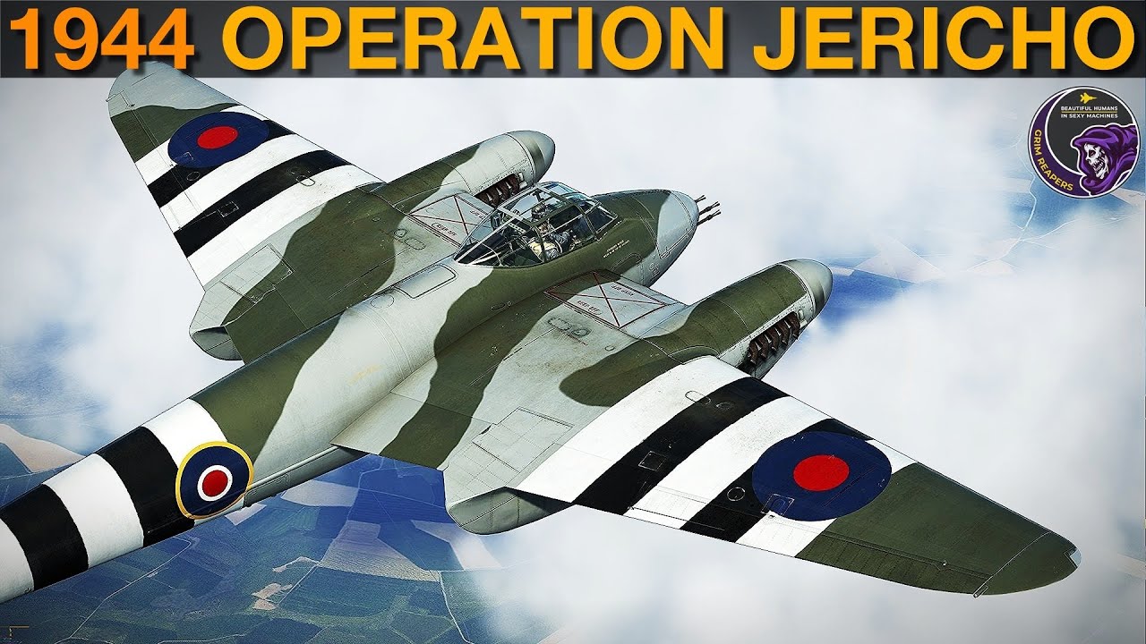 1944 Operation Jericho: Bombing Amiens Prison | IL-2 Reenactment