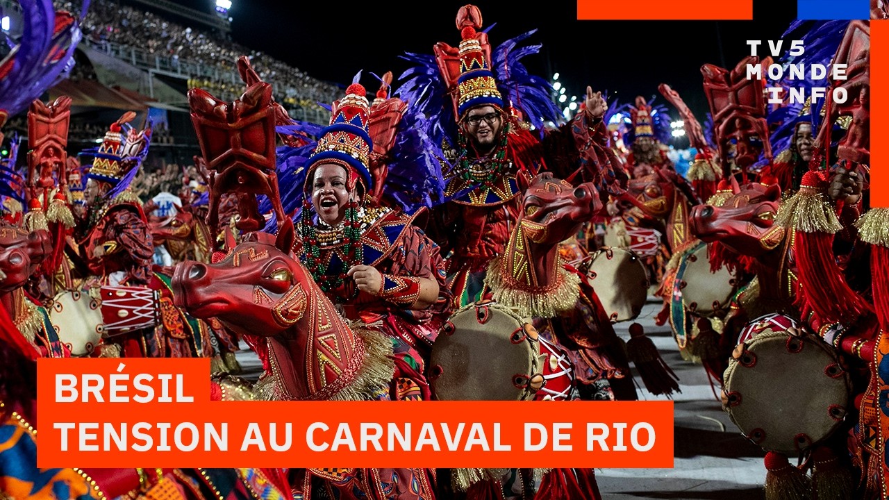 Brésil : tension au carnaval de Rio