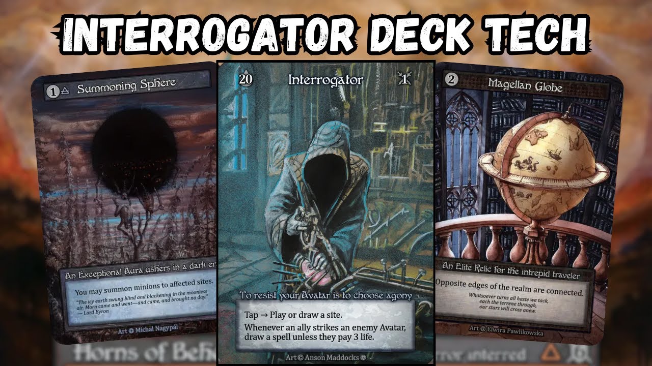 Лучшая агрессивная колода в Sorcery TCG &mdash; обзор колоды Interrogator.
