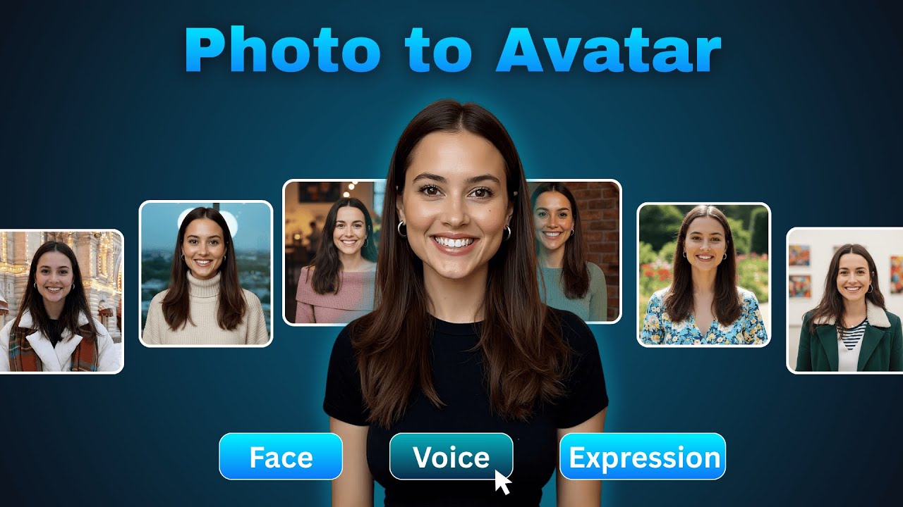 How to Create a Talking Avatar from Your Own Photo | Photo to Avatar #AIAvatar #AITalkingAvatar