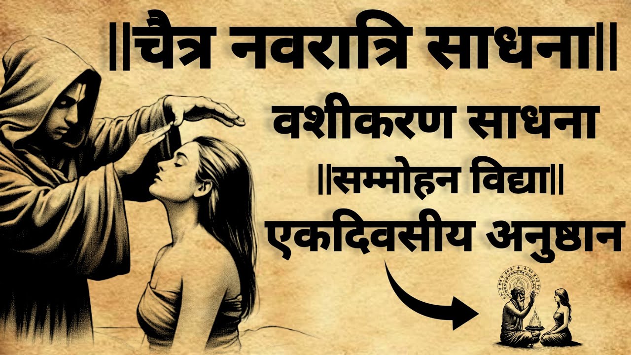 चैत्र नवरात्रि साधना | वशीकरण साधना मंत्र | सम्मोहन विद्या |#Navratrsadhna