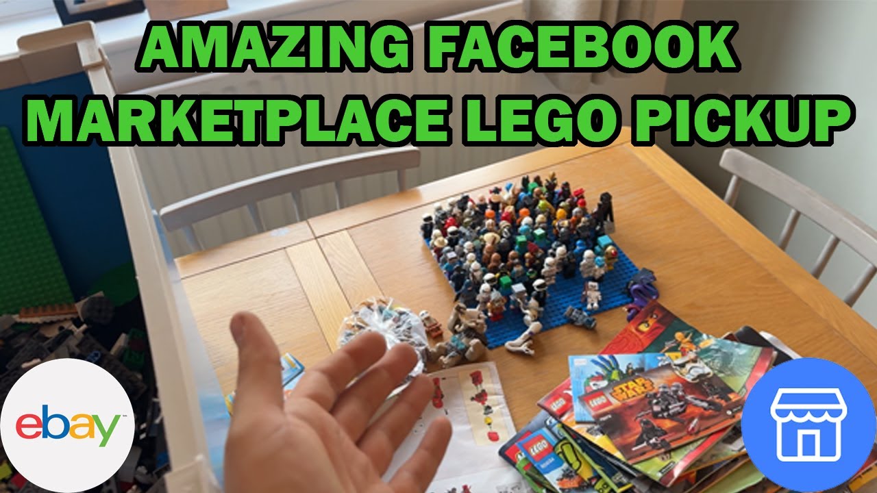 AMAZING LEGO FACEBOOK MARKETPLACE PICK UP | So MANY Minifigures