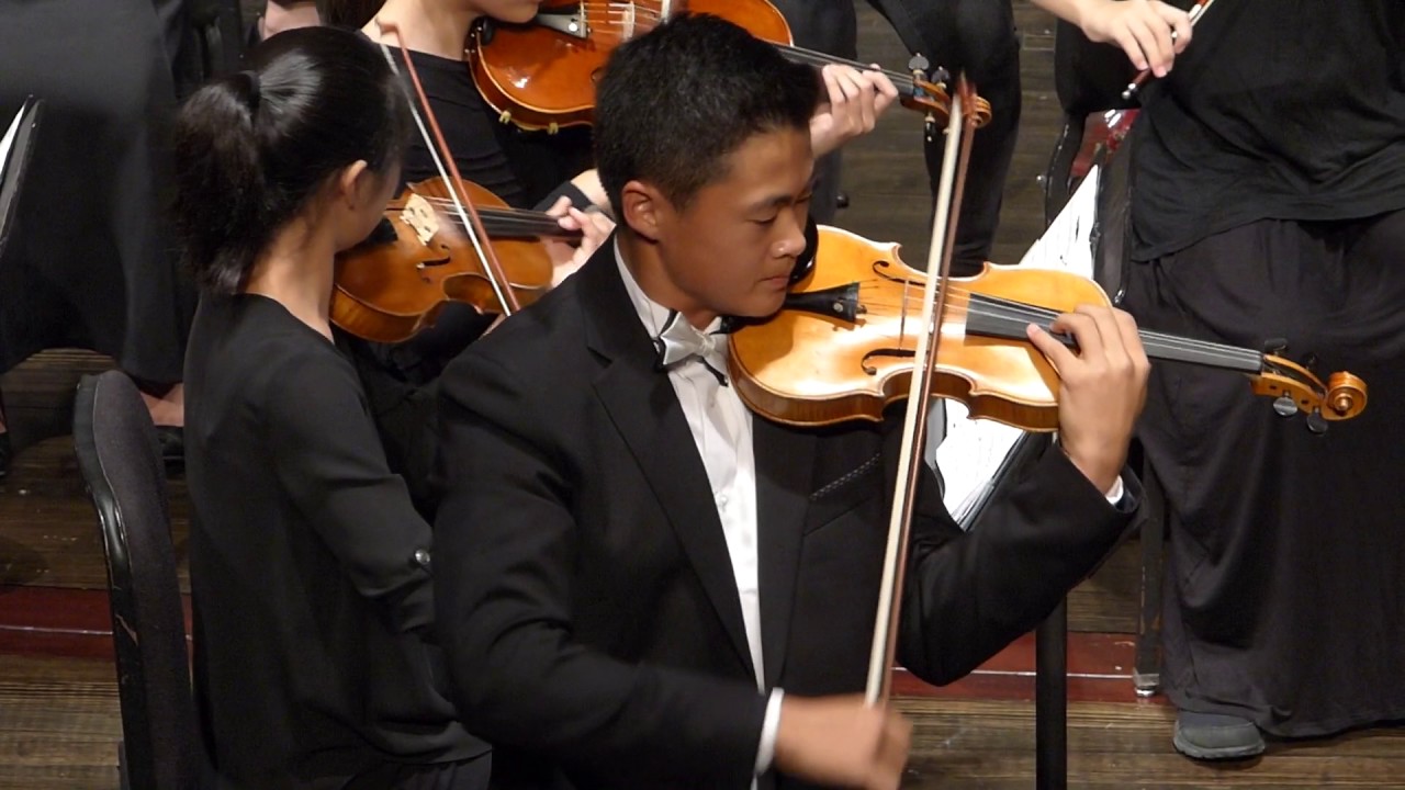 Henri Vieuxtemps – Violin Concerto no. 5 in a minor, mvt 1 - Edward Jung, violin
